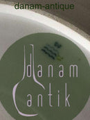 Royal Copenhagen White Half Laced w. Flowers and Gold Round Serving Dish