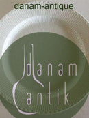 皇家哥本哈根白色半花边圆形餐盘