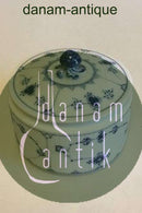 Royal Copenhagen Blue Fluted Plain Butter Bowl from "Solbjerg" Dairy