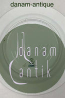 Royal Copenhagen Blue Fluted Red Ruby/Pink with Gold Edge Half Lace Dinner Plate No 2/571