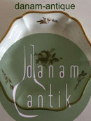 Royal Copenhagen Brun Rose Sekskantet Kageskål No 9458