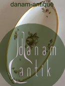 Royal Copenhagen Brown Rose Oval Assiet No 9029