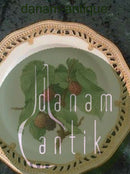 皇家哥本哈根Flora Danica水果盘，编号429/3584。尺寸为22厘米，处于完美状态。1900年前的108号