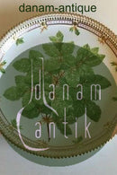 ロイヤルコペンハーゲン フローラダニカ ラウンドディッシュ No 3566 ブナの葉の装飾