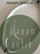 Tidlig Royal Copenhagen Skærsommernatsdrøm Ovalt Fad med Guldsmed. Blålig Tone.