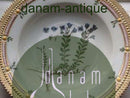 Royal Copenhagen Flora Danica Dybtallerken No 3545 Sjælden Arnold Krog produktion 1904-1908