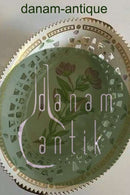 Flora Danica durchbrochene ovale Obstschale mit Henkel Nr. 20/3536