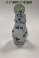 Royal Copenhagen Blaue geriffelte große Zuckerdose Nr. 2126