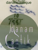 Royal Copenhagen Blaue Blume geschweißte dreieckige Schale Nr. 1881