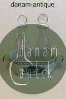 Royal Copenhagen Blå Tranquebar Olie-Eddike sæt No 1804