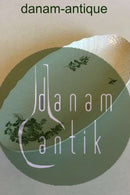 Royal Copenhagen Grøn Blomst Svejfet Oval assiet No 1689