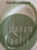 Royal Copenhagen Grüner geschweißter ovaler Teller Nr. 1555