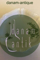 ロイヤルコペンハーゲン グリーンフラワー 溶接6角皿 No 1527