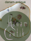 Royal Copenhagen Sächsische Blume Dreieckige Kuchenschüssel Nr. 1526