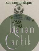 Royal Copenhagen Blue Fish Plate with Gold No 1212/3002 with Gobius Niger