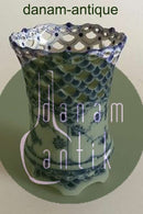 Royal Copenhagen Blue Fluted Full Lace Breadstick Holder No 1016