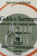 Royal Copenhagen Gylden Sommer Spisetallerken No 624