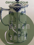 ロイヤルコペンハーゲン ブルーフルーテッドスモールチョコレートジャグ（蓋付き） no.508