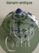 Royal Copenhagen Blue Fluted Plain Sugar Jar with Lid No 240