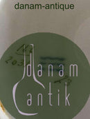 Royal Copenhagen Tallerken No 166/2031 Guldkant med Håndmalet Blomst og Sommerfugl