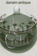 ロイヤルコペンハーゲン クリスマス・ジョイ シュガーボウル 磁器製 ヤドリギの形をした装飾付き