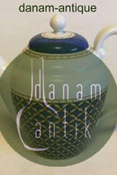 Royal Copenhagen Liselund Mørkeblå Kaffekande No 128