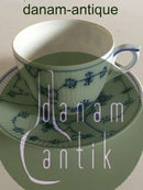 ロイヤルコペンハーゲン ブルーフルーテッドコーヒーカップ No072とソーサー No073