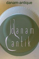 Royal Copenhagen Tradition Hvid Halvblonde m. Guld Frokosttallerken No 572