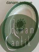 Royal Copenhagen Grøn Tranquebar Ovalt Serveringsfad No.927