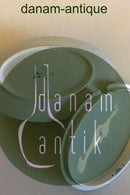 Royal Copenhagen  Blå Tranquebar Sovseskål med låg No 1016