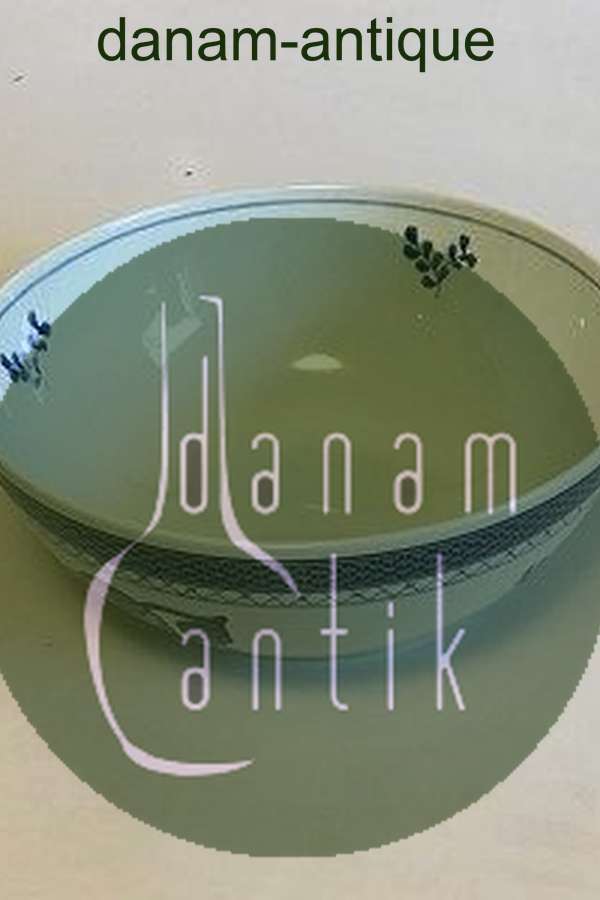 Royal Copenhagen Blå Tranquebar Stor Skål No 958