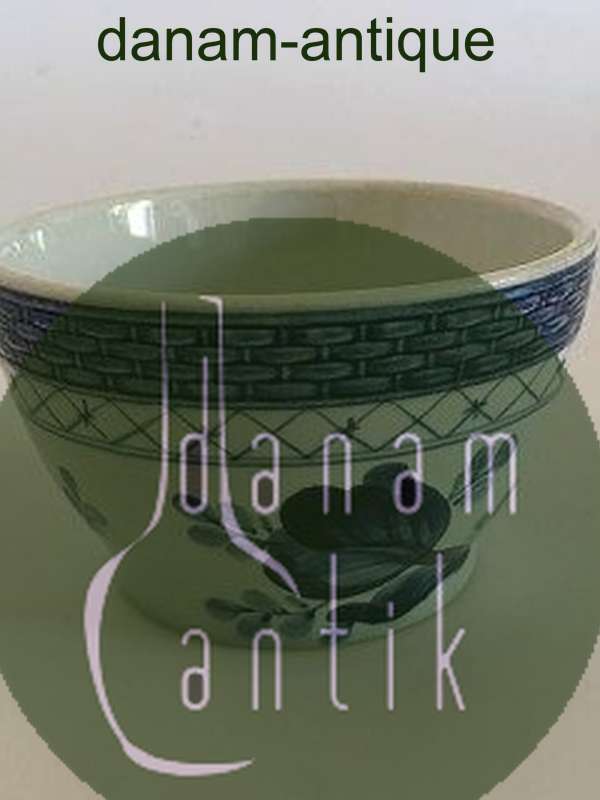 Royal Copenhagen / Aluminia Blå Tranquebar Sukkerskål uden låg No. 953