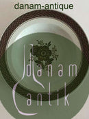 Royal Copenhagen Brown Tranquebar Deep Plate No 1847