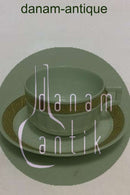 Royal Copenhagen Guld Vifte Morgen / Tekop og Underkop No. 11554