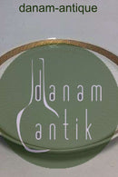 Royal Copenhagen Gold Fan Large Oval Tray No 11546