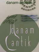 Royal Copenhagen Gold Fan Dessert Plate No 11521