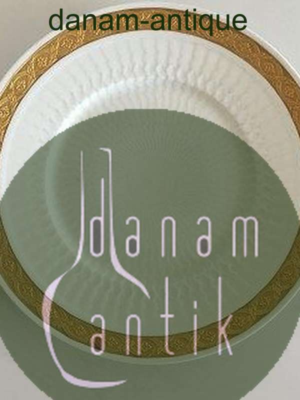 Royal Copenhagen Guld Vifte Frokosttallerken No 11520