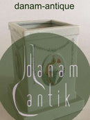 Royal Copenhagen Overglasur Sokkel Vase Med Motiver af Faune og Elverpiger Gerhard Henning