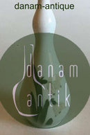 Royal Copenhagen Hvid Vase med Dorothealiljer