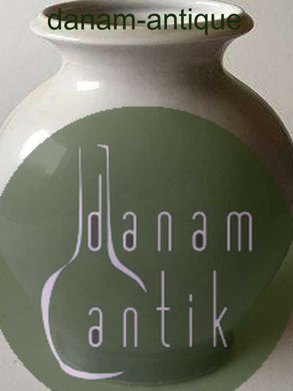 Royal Copenhagen Art Nouveau Vase No. 3403 med motiv af Bredgadepalæ