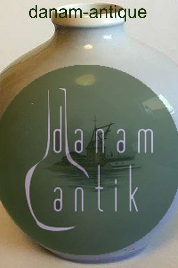 Royal Copenhagen Art Nouveau vase med Den lille Havfrue No 2770/2535 PMN