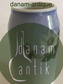 Royal Copenhagen Vase No 693/2304 with a motif of two white roses and a bee