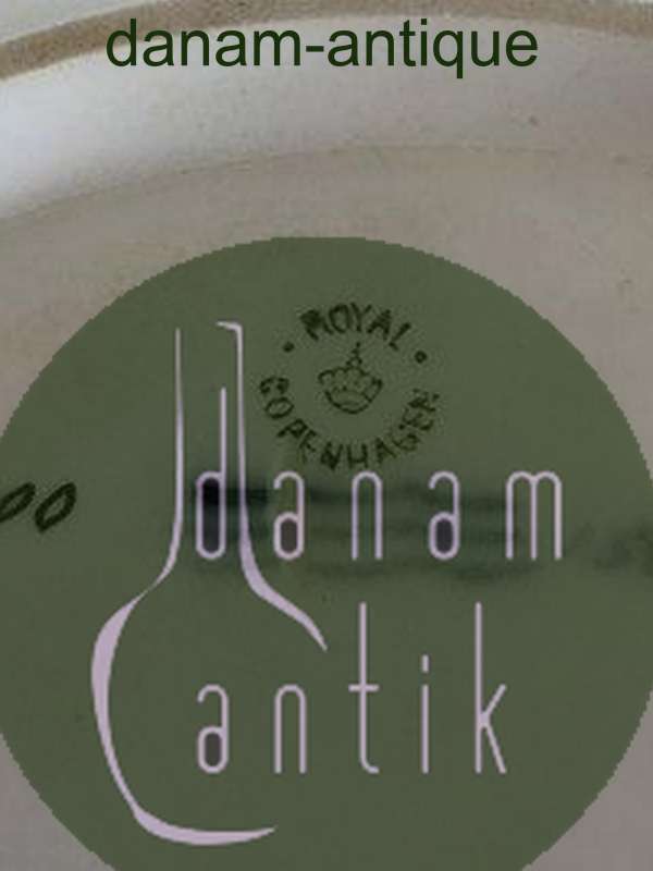 Royal Copenhagen Art Nouveau Stort Firben Skål No 1100