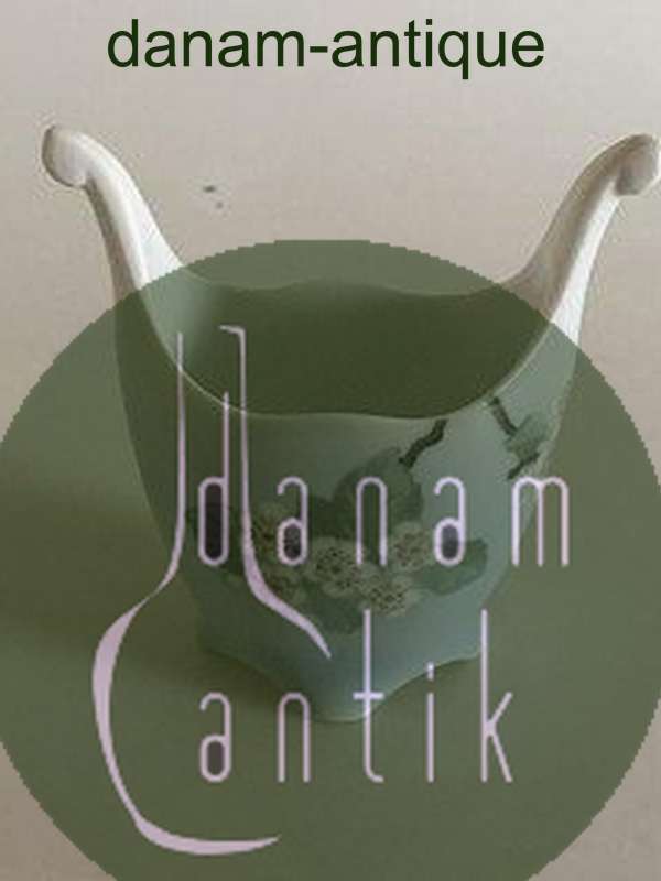 Royal Copenhagen Art Nouveau Vase med Guldsmed No 482/593