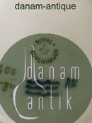 Royal Copenhagen Art Nouveau Lågskål med fugl No 600/587