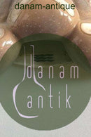 Royal Copenhagen Art Nouveau Vægvase med 3 ugler No 274