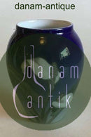 Royal Copenhagen Blaue Vase mit Flamingoblume Nr. 971/271