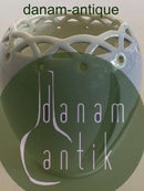 Royal Copenhagen Art Nouveau Vase No. 108/225 med Påskelilje Dekoration.