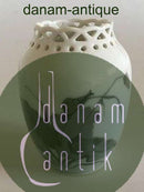 Royal Copenhagen Art Nouveau Segle Vase med gennembrudt top No 1883/223