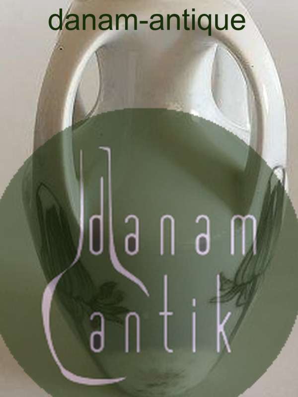 Royal Copenhagen Art Nouveau vase med 4 hanke med Mælkebøtte No 342/220